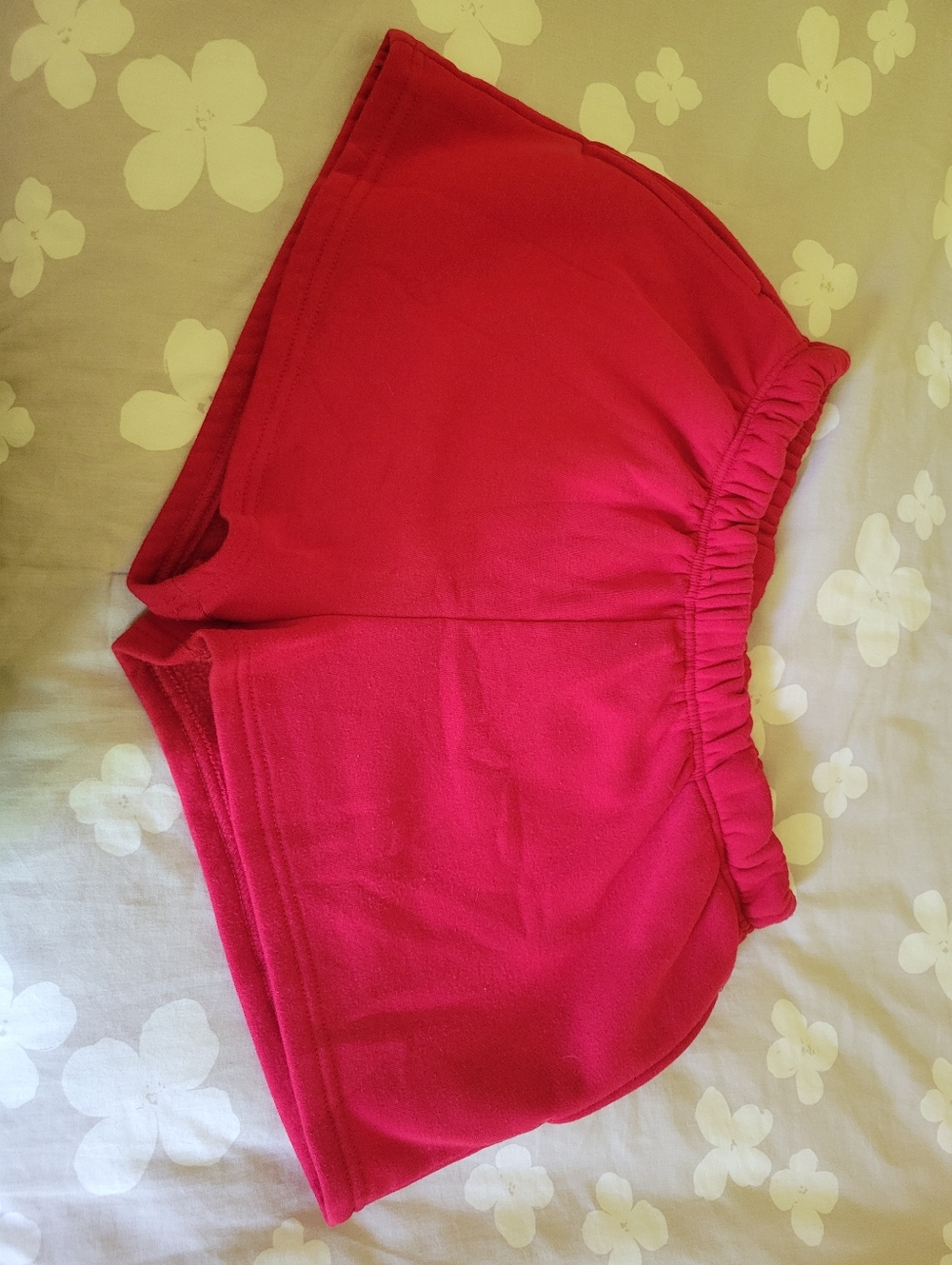 Charlotte Russe Red Sweatshorts